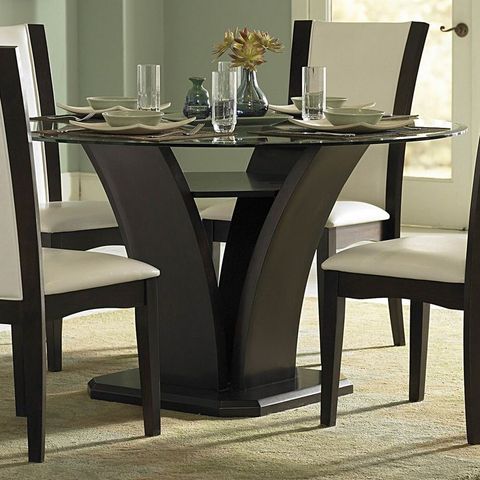 Espresso Solid Wood Dining Table At Sergio Hasting Blog throughout Beyond the Surface Exploring the Design and Functionality of Espresso Wood Dining Tables with Storage